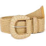 Women Straw Elastic Belt
