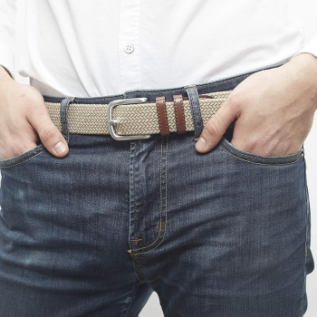 Men's Elastic Braided Belt