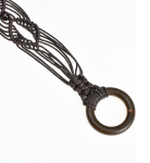 Women Bohemian-Style Braided Rope Belt