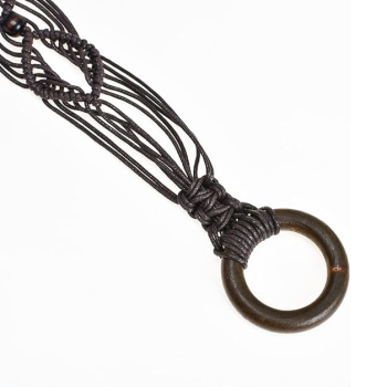 Women Bohemian-Style Braided Rope Belt