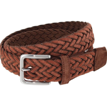 Men's Suede Braided Versatile Belt