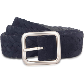 1.5-CM Reversible Suede Woven Belt